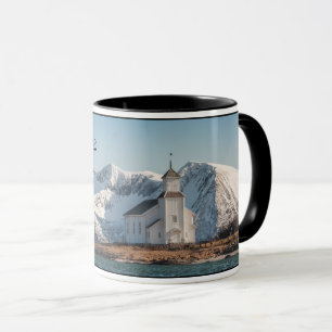 Mug Gimsoy Church Lofoten Norvège