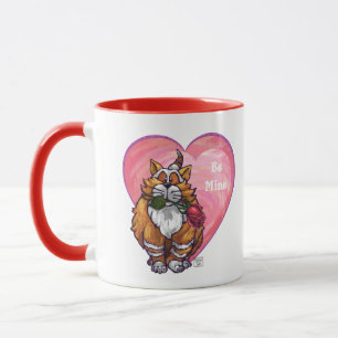 Mug Ginger Cat Saint-Valentin