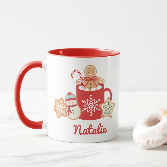 Mug Gingerbread Cookie | Coca chaud (Avec donut)