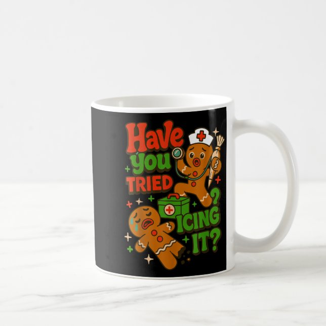 Mug Gingerbread Have You Tried Icing It Funny Christma (Droite)