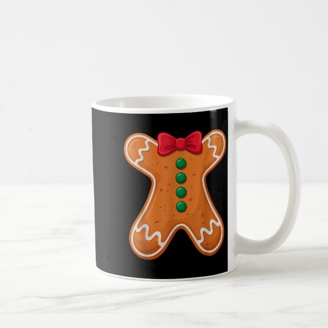 Mug Gingerbread Man Costume Funny For Halloween Christ (Droite)