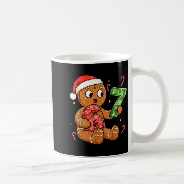 Mug Gingerbread Six Seven 67 Meme 6 7 Funny Christmas  (Droite)