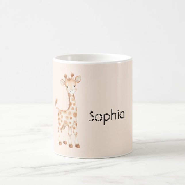 Mug Girafe Mignonne (Centre)