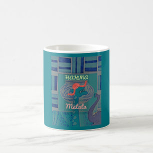 Mug Giraffe Art Joueuse : Un Plaisir Africain