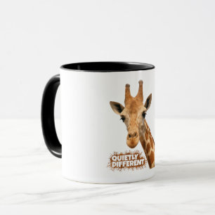 Mug Giraffe Au Calme Différent - Giraffe Art