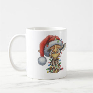 Mug Giraffe Festive