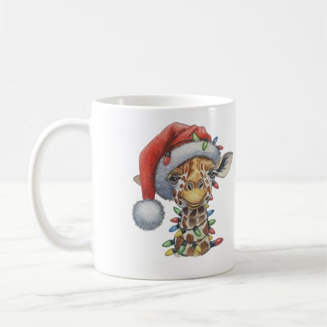 Mug Giraffe Festive (Gauche)