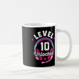 Mug Girl Level 10 jeu vidéo déverrouillé 10e anniversa