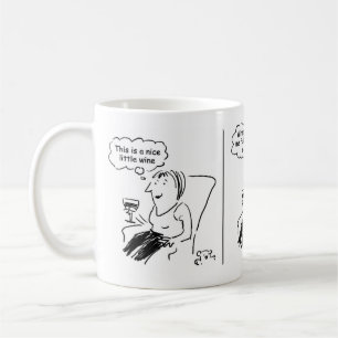 Mug Girl se demande si elle peut obtenir du vin sur or