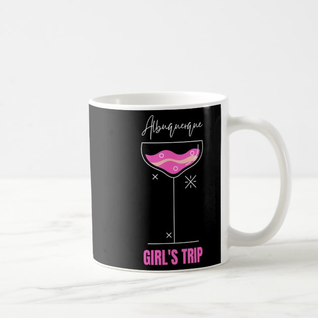 Mug Girls Trip Beach Drink Albuquerque New Mexico  (Droite)