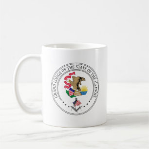 Mug Gîte de franc-maçonnerie de l'état de l'Illinois
