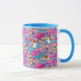 Mug Gizmo Pink Peace & Love Motif