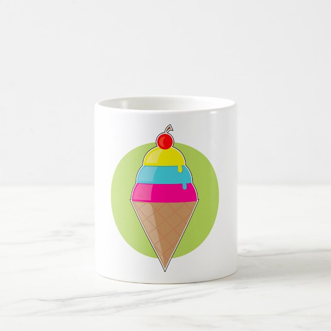 Mug Glace colorée (Créateur téléchargé)