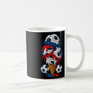 Mug Glace Crème Goutte Football Machin 4 Juillet Garço