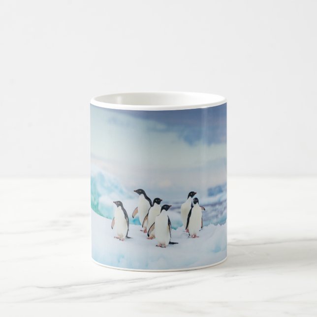 Mug Glace et neige | Adelie Penguins Antarctique (Centre)
