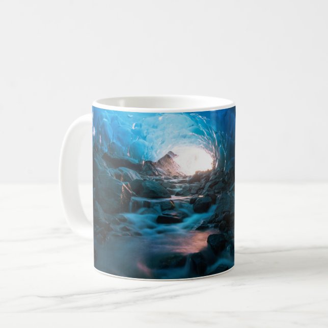 Mug Glace et neige | Glacier Mendenhall, Juneau, Alask (Devant gauche)
