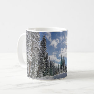 Mug Glace et neige   Sunrise Winter Snow Alberta, Cana