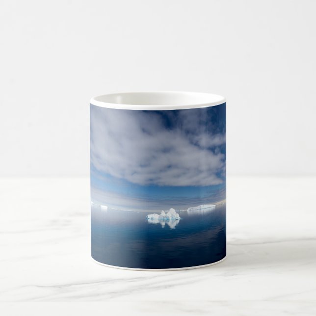 Mug Glace flottante en Antarctique (Centre)