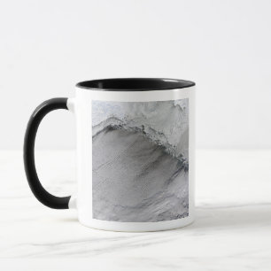 Mug Glace marine et rues nuageuses dans la mer de Béri