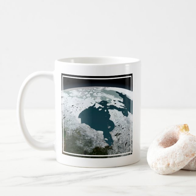 Mug Glace Maritime De La Baie D'Hudson Le 14 Novembre  (Avec donut)