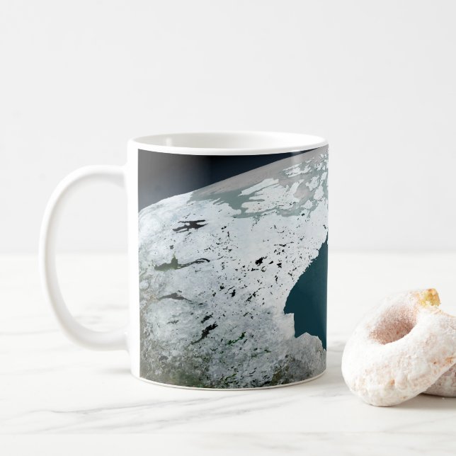 Mug Glace Maritime De La Baie D'Hudson Le 14 Novembre  (Avec donut)