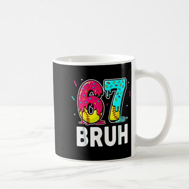 Mug Glace qui dégouline Softball Drip Fun 6 7 Six Sept (Droite)