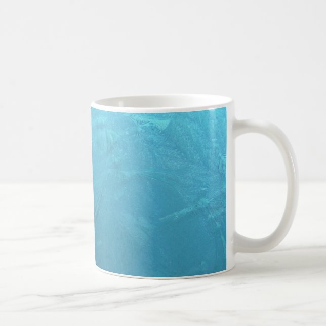 Mug Glaces Water Ice Blue Frost Chic Winter métallc (Droite)