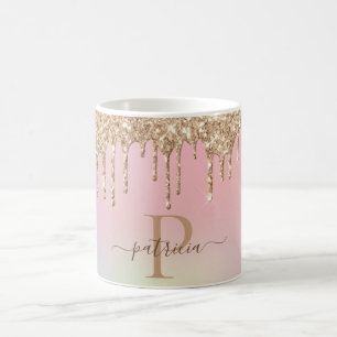 Mug Glam Gold Parties scintillant Drivers Élégant Mono