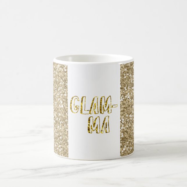 Mug Glam Gold Parties scintillant Glam-ma (Centre)