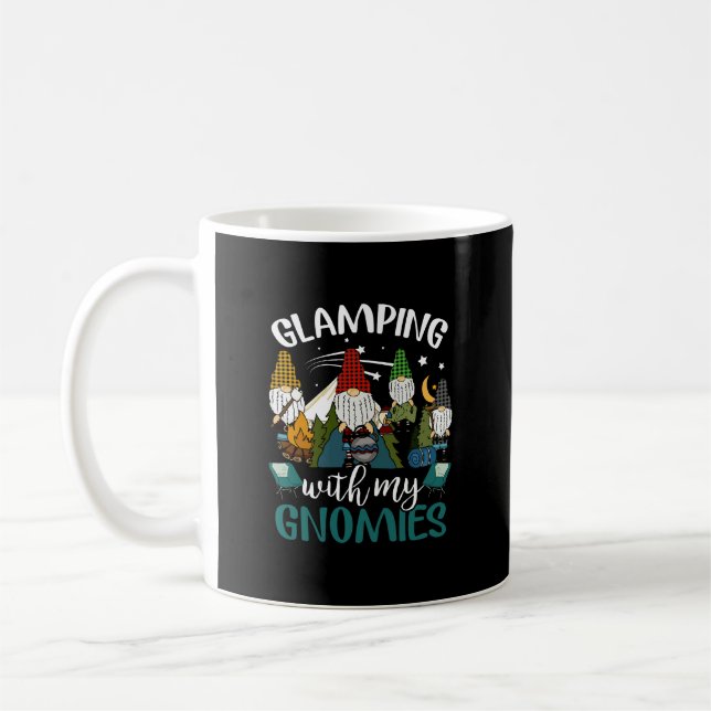 Mug Glamme avec mes Gnomies Joyeux Glamper Drôle (Gauche)