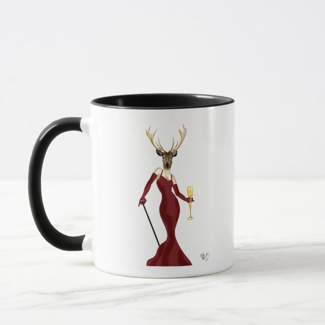 Mug Glamor Deer à Marsala (Gauche)