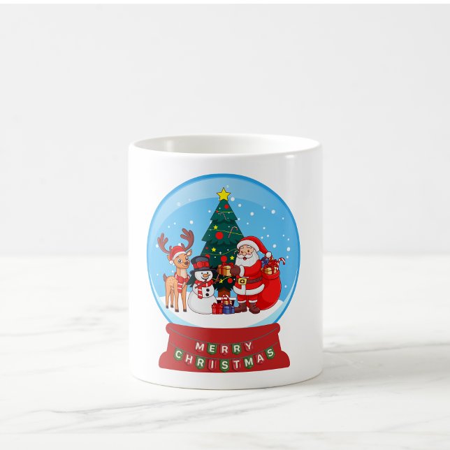 Mug Globe de neige - Musique en céramique de Noël (Créateur téléchargé)