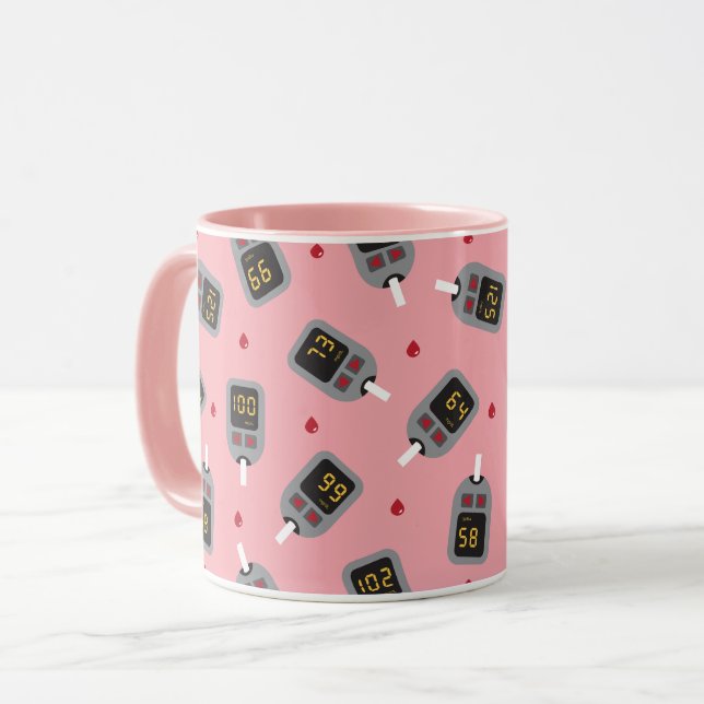 Mug Glukomètre (Devant gauche)