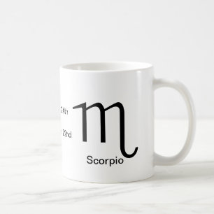 Mug - glyphe Scorpio