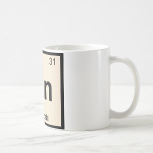 Mug Gn - Gnocchi Chimie Symbole du tableau périodique