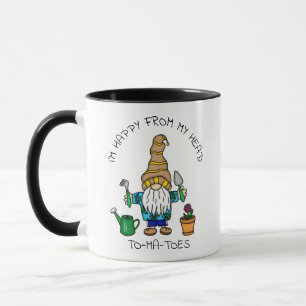 Mug Gnome de jardinage amusant   Jeu