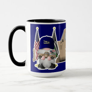 Mug Gnome de la Marine avec camion militaire
