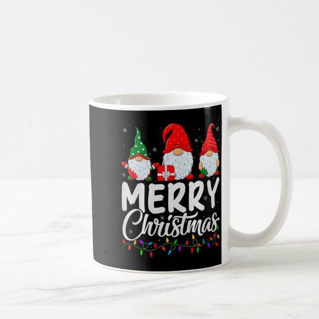 Mug Gnome Merry Christmas Pajamas Matching Family Grou (Droite)