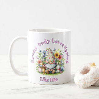 Mug Gnome Printemps