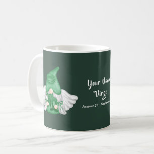 Mug Gnome Virgo Astrologie Signal Angel Votre nom