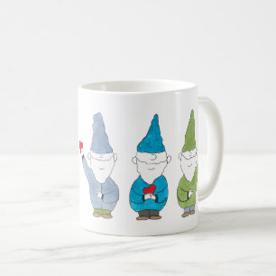 Mug Gnomes Avec des Cœurs