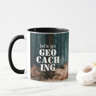 Mug Go Geocaching Woods & Trail Geocacher Cadeau