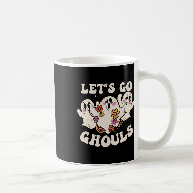 Mug Go Ghouls Costume Halloween Citrouille Fantôme (Droite)