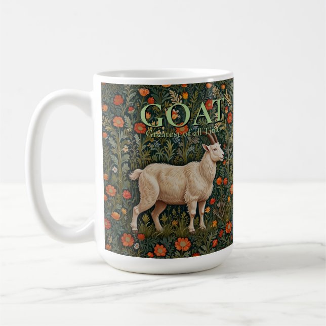 Mug GOAT Greatest of all Time (Gauche)
