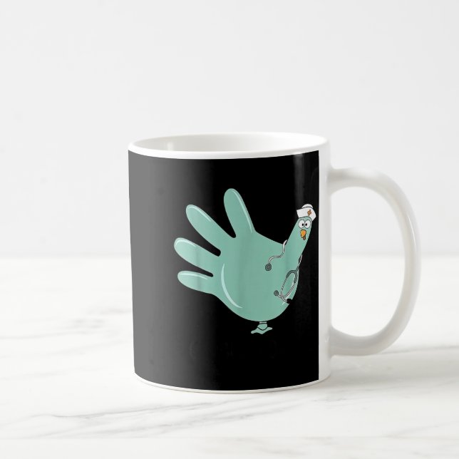 Mug Gobble Gobble Funny Thanksgiving Nurse Humor  (Droite)