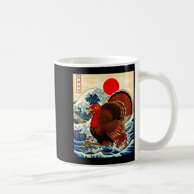 Mug Gobblezilla Turkey Funny Thanksgiving For Men Wome (Droite)