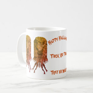Mug Goblin effrayant Tombstone Halloween Personnalisé