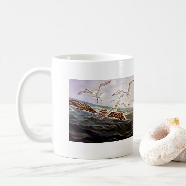 Mug Goélands de bonté (Avec donut)