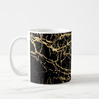 Mug Gold Marbling Texture : Elément Design Luxe