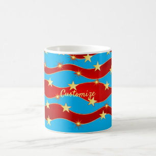 Mug Gold Stars Ciel patriotique Thunder_Cove